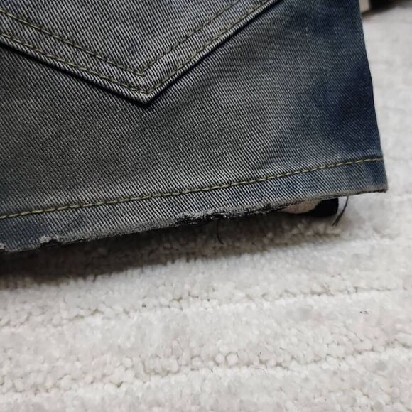 Y2K CLASSIC MICRO DENIM SKIRT SIZE 28 - Picture 8 of 9